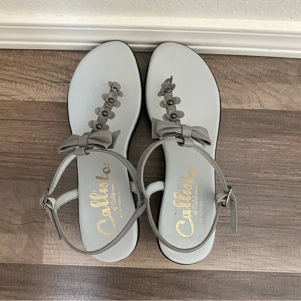 Callisto of California open toes sandals size 7 - Picture 1 of 5